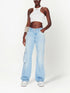 Toybox Painted wide-leg jeans